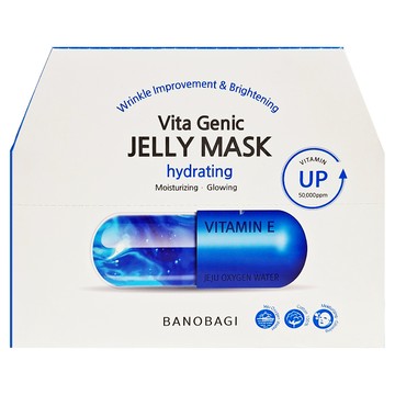 BANOBAGI 佰諾佰琪 保濕補水維生素果凍面膜 30g - 深層補水 提亮膚色  10入  1組