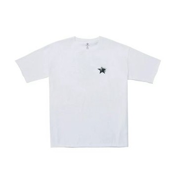 Converse Retro Logo Tee 男款 白色 運動 休閒  基本款上衣 圓領 短袖 UCJ689-001