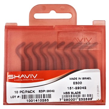 SHAVIV 標準修邊刀刃 E300 Set 10個  80 x 65 x 9mm  1組