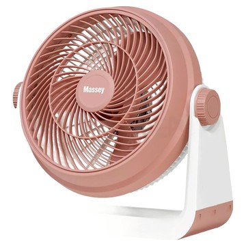 Massey 12吋渦流空氣循環風扇，三段風速調節，強勁風力，上下出風角度調整  MAS-120R