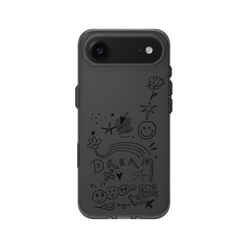 iPhone Air Clear (相機按鈕) 酷墨灰 - Knock Knock A2Z - Dream a Little Dream