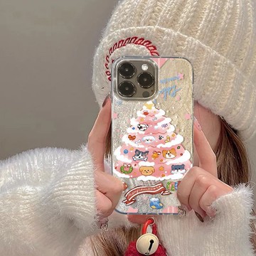 免運+隔日🚚iphone手機殼/小狗聖誕樹/適用於蘋果17promax 16Pro 15plus 14 13 12 1