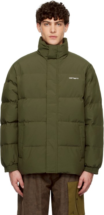 Carhartt Work In Progress 绿色 Danville 羽绒夹克