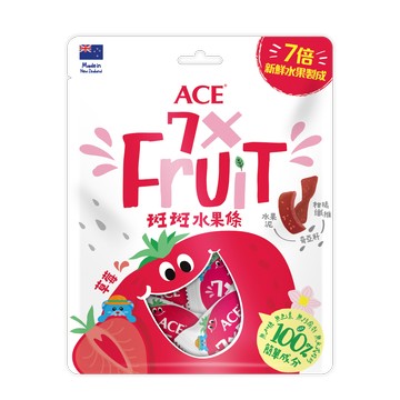 [家速配]ACE 斑斑水果條(草莓+奇亞籽)90g