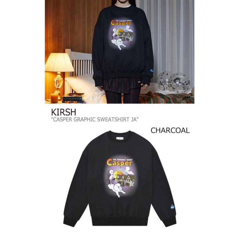 キルシー トレーナー KIRSH 正規販売店 CASPER GRAPHIC SWEATSHIRT JA ...