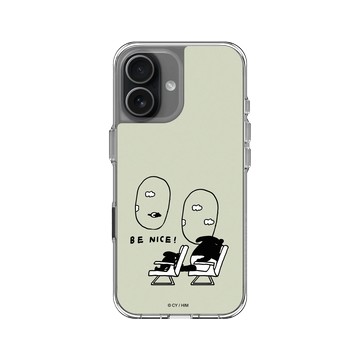 iPhone 17 Clear Case（相機按鈕） 透明 - 馬來貘 Laimo - Be NICE