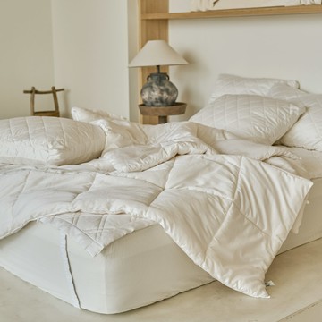 La Pomme Raul 澳洲產羊毛60支飯店款棉被  King Size  冬季白