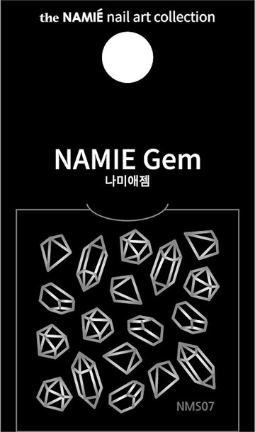 【專業用】NAMIE Gem 美甲裝飾藝術貼紙 Normal Metallic 07