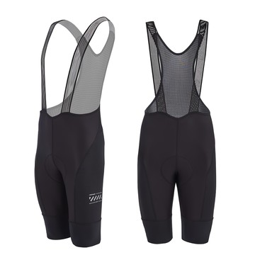 MERIDA 美利達 吊帶短車褲 網布肩帶舒適透氣 3D立體剪裁 高彈力布料 修身效果  3XL  黑色