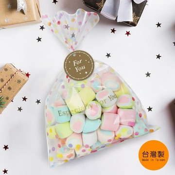台灣製 珠友 GB-10075 糖果禮物袋/包裝袋/餅乾袋/禮品包裝袋/交換禮物袋(大)-4入 好好逛文具小舖