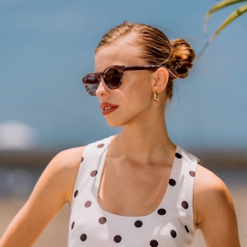 【ROSIE ALLAN】ROMA 亞麻 手工板材太陽眼鏡