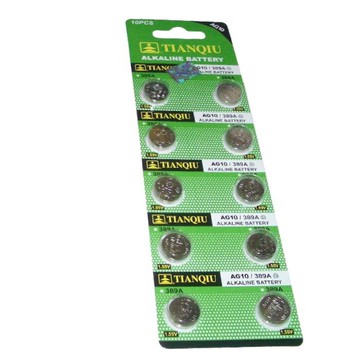 環保型鈕扣電池/水銀電池LR1130(AG10)(一卡10顆)【GQ321】 123便利屋