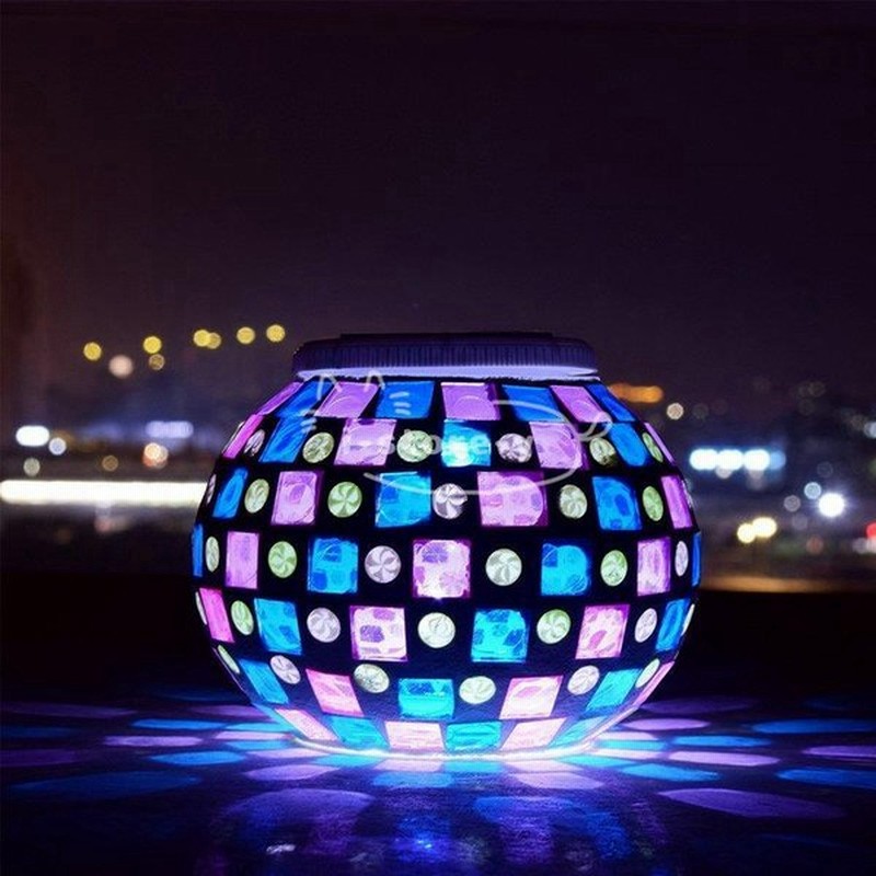 Led ソーラー ガーデンライト モザイク 屋外 置き型 自動点灯 レトロ 庭 玄関 アプローチ 野外 防水 太陽光 ソーラーライト 庭 芝生 玄関先 通販 Lineポイント最大0 5 Get Lineショッピング