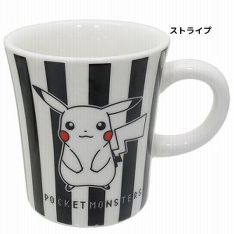 ポケットモンスター ピカチュウ 陶器製マグ ストライプ 贈り物 お土産 キャラクターグッツ通販 302 通販 Lineポイント最大1 0 Get Lineショッピング
