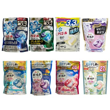 【蝦皮直營】日本 寶僑 P&G 4D 洗衣球 Ariel/Bold 洗衣凝膠球 補充包