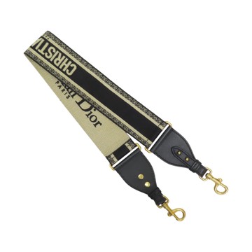 Dior 迪奧  白/深藍色 帆布 背帶  【二手名牌BRAND OFF】