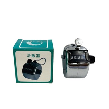 CHU LUN 巨倫 不鏽鋼 手動 計數器 念經專用 A-1406【星星文具】