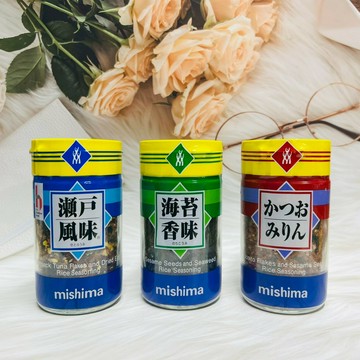 日本 mishima 三島 瀨戶風味芝麻香鬆 海苔風味香鬆 鰹魚風味香鬆 飯友 香鬆 拌飯 飯友香鬆 拌飯香鬆