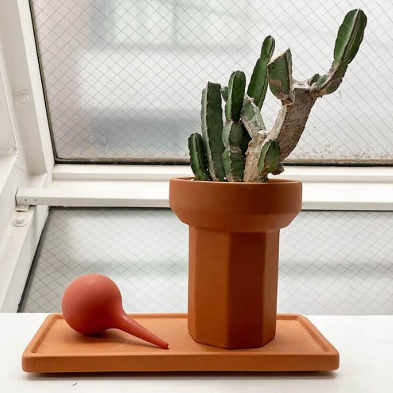 植木鉢 テラコッタ 鉢 プランター ポット パイプ ダルトン