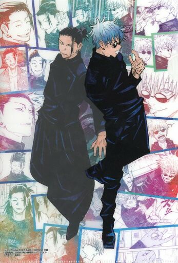 五條悟&夏油傑3年的藍色春特製文件夾咒術迴戰跳躍GIGA 2023年4月號贈品