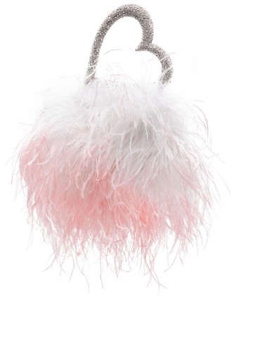 L'Alingi - Love Feather tote bag - women - Feather - One Size - Pink