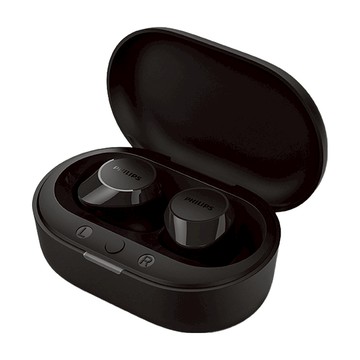 PHILIPS 飛利浦 通話降噪強力重低音真無線藍牙耳機  TAT1209  黑色