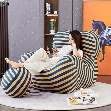 免運 附發票/公司貨 懶人沙發 臥室沙髮 毛毛蟲沙髮 可睡可躺榻榻米 陽臺沙發 單人沙發 一體成型沙發 媽媽的懷抱沙發 懶人沙發工廠直銷 全館八折 售後保障 5zm728