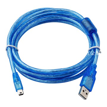 適用松下A5/A6伺服驅動器編程電纜數據調試下載線mini口USB-A5/A6[領邦五金配件]