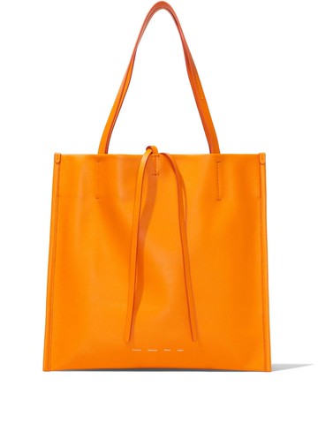 Proenza Schouler White Label - Twin Nappa Tote bag - women - Lambskin - One Size - Orange