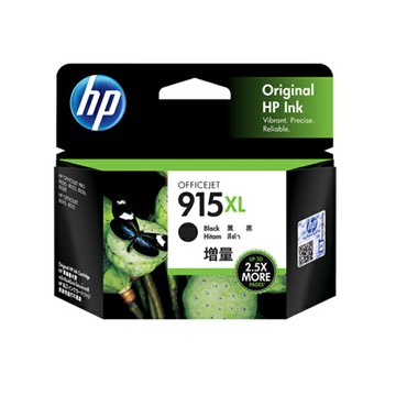 HP 高容量黑色原廠墨水匣 / 盒 3YM22AA 915XL【APP滿額下單4%點數(單一帳號最高1000點)】7/31止