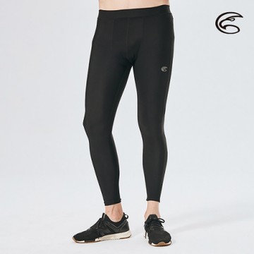 ADISI 男吸濕快乾運動緊身褲AP2091049 (M-XL) 黑色