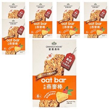 GRANOLA HOUSE 宴麥森林 燕麥棒 番茄羅勒起司 6入  192g  6盒