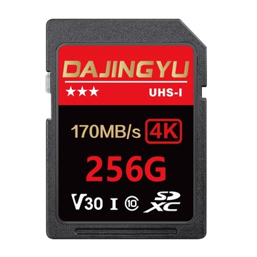 大鯨魚 256GB SDXC UHS-I V30 U3 SD卡 170MB/s 黑金系列 記憶卡