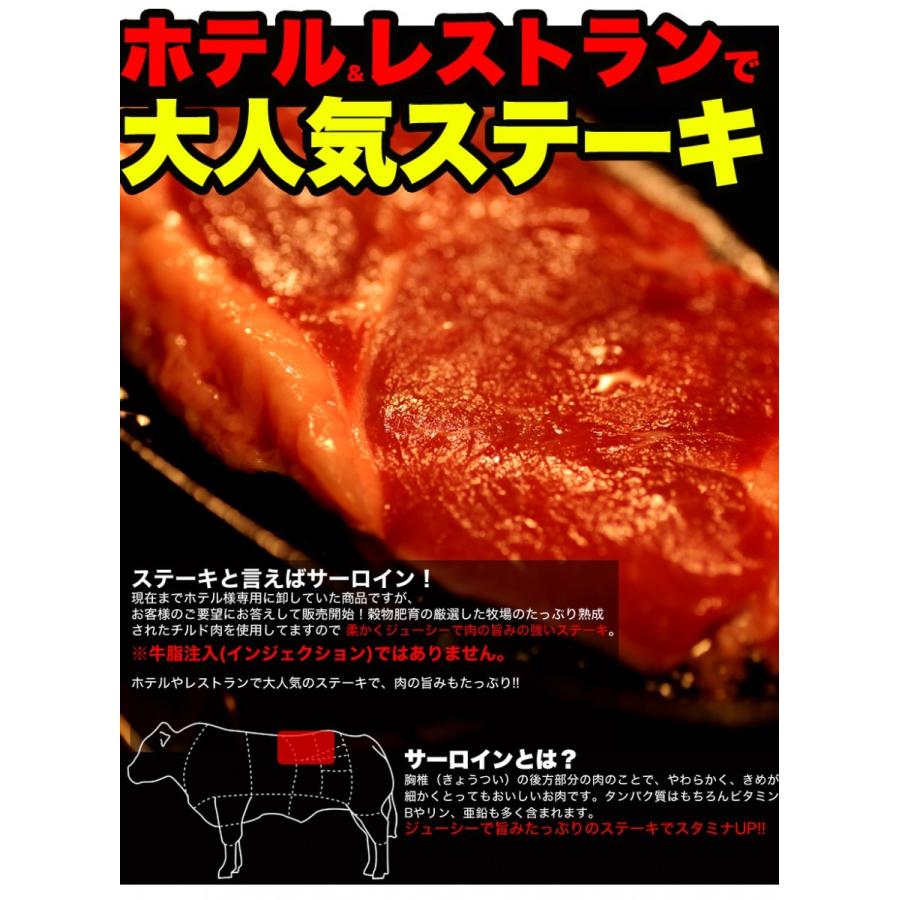 熟成サーロインステーキ 180g 5枚 牛肉 ステーキ サーロイン BBQ 赤身肉 タンパク質 お肉 ごちそう お祝い お取り寄せ 冷凍商品