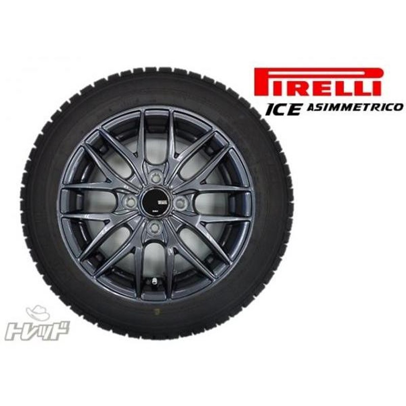 新品 冬タイヤホイール【ピレリ 155/65R13×VENES 13インチ】4本セット