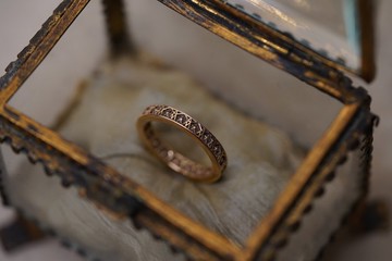 R98 18K金Twinkle星星戒指 (3mm)