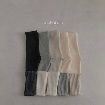 Peekaboo 配色針織兒童長褲【現貨+預購】男童女童長褲 寶寶長褲 嬰兒 冬天褲子 嬰兒衣服 寶寶衣服 韓國童裝