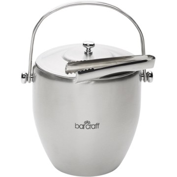 《KitchenCraft》附蓋不鏽鋼冰桶+冰夾- 冰酒桶 冰鎮桶 保冰桶 冰塊桶