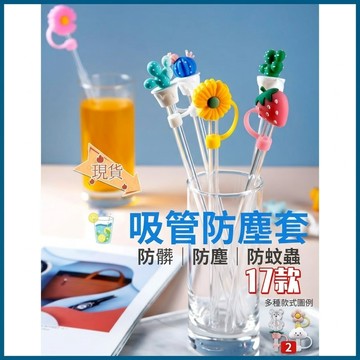 【隔日到貨】 吸管套 環保吸管  不鏽鋼吸管 吸管防塵套 吸管塞 不鏽鋼吸管杯 造型吸管 冰霸杯吸管 吸管套 24小時