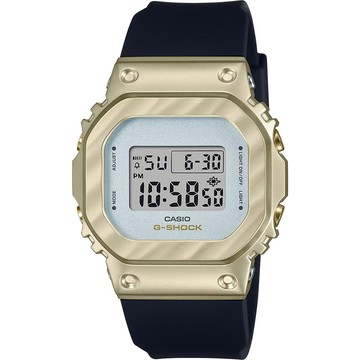 CASIO 卡西歐 G-SHOCK 香檳金系列 方型電子手錶 GM-S5600BC-1