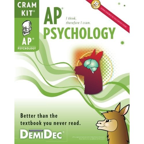 AP Psychology Cram Kit: Better than the textbook you never read.