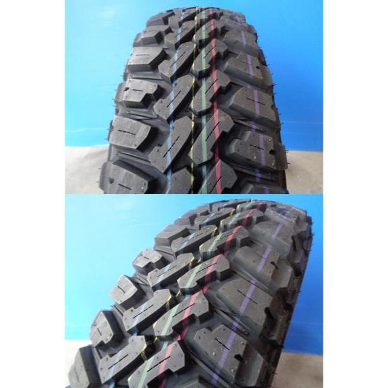 ハイエース マッドタイヤ 4本 新品 MUDSTAR M/T 195/80R15 107/105 N