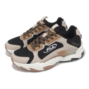 Fila 休閒鞋 Comet 男鞋 黑 棕 拼接 運動鞋 斐樂 1J906Y707