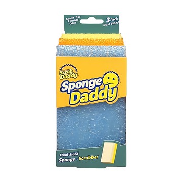 Scrubdaddy 美國魔術老爹 去汙泡棉 雙面  3個  1組