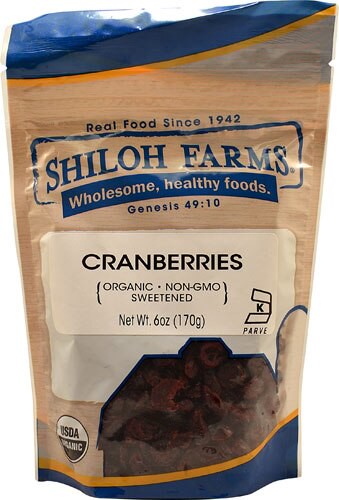 Shiloh Farms Organic Cranberries 6 oz