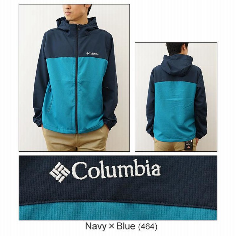 〇〇 Columbia コロンビア メンズ ナイロンジャケット ボーズマンロック サイズM PM3938 グリーン×オレンジ やや傷や汚れあり Columbia コロンビア マウンテンパーカー ジャケット メンズ