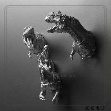 台灣出貨 未半 恐龍冰箱貼 個性創意北歐ins立體裝飾磁貼 強力磁鐵