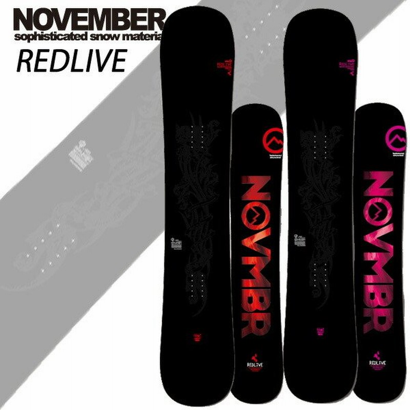 夏・お店屋さん 板のみ ノベンバー レッドライブ スノーボード