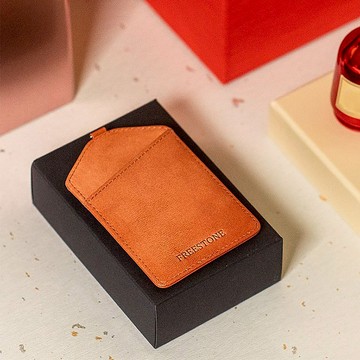 BH-1 植鞣皮革證件夾 - 焦糖色| 證件套 名片夾 職場小物