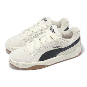 Puma 休閒鞋 Park Lifestyle Easy SD 男鞋 女鞋 米 黑 膠底 厚鞋舌 板鞋 40070708